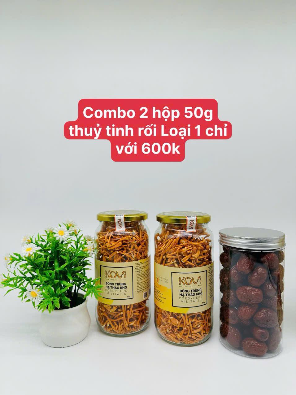 Combo Đông Trùng Hạ Thảo Khô
